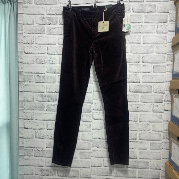 Kut from the Kloth Krissy Velveteen Skinny Trouser Exclusive Stitch Fix NWT 4 - Picture 1 of 12